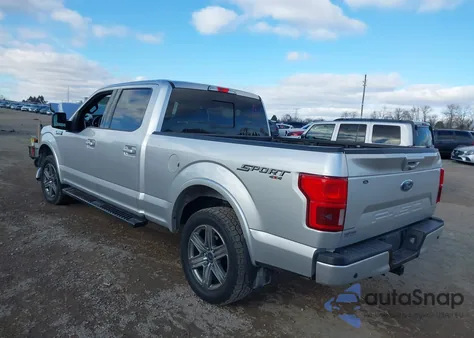 2018 Ford F-150 Lariat from USA, damaged, VIN 1FTFW1E59JFA66452